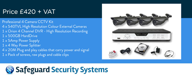 CCTV for the home or business